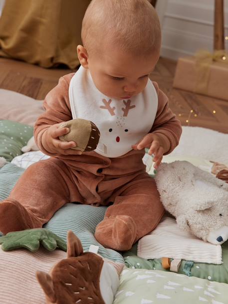 Activity Mat, Life beige+red+white 