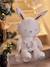 Plush Rabbit Activity Toy sage green 