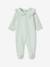 Pack of 2 Fleece Sleepsuits for Newborns sage green 