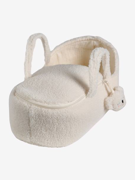 Sherpa Carrycot for Dolls, Koala Head ecru 