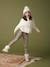 Cable Knit Cardigan for Girls ecru 