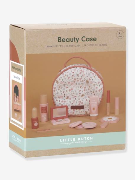 Wooden vanity and makeup set - Flowers & Butterflies LITTLE DUTCH rose 