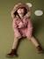 Hooded Duffel Coat with Toggles, in Woollen Fabric, for Girls blush+camel 