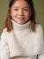 Cable Knit Neckerchief for Girls ecru 