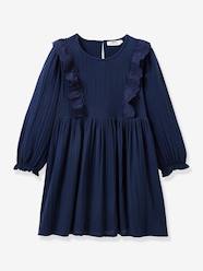 Girls-CYRILLUS cotton gauze dress for girls