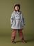 Hooded Jacket in Flannel-Effect Woollen Fabric, for Girls marl grey 