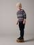 Jacquard Knit Jumper, Round Neckline, for Boys night blue 