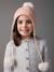 Soft Knit Beanie + Snood + Gloves Set rosy 