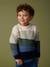 Colourblock Jumper in Lightweight Knit for Boys blue 