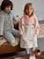 Unicorn Dressing Gown with Hood for Girls ecru 