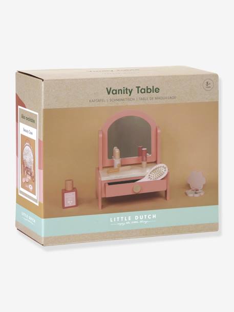 Wooden Vanity Set - Flowers & Butterflies LITTLE DUTCH rose 