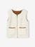 Reversible Bodywarmer for Children, Family Capsule Collection ecru 