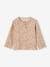 Long Sleeve, Rib Knit Top for Babies rust+sand beige 