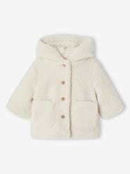 Baby-Sherpa Jacket with Hood, for Babies