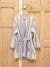 Striped Bathrobe for Children, Transat striped green+striped pink+striped violet+striped yellow 