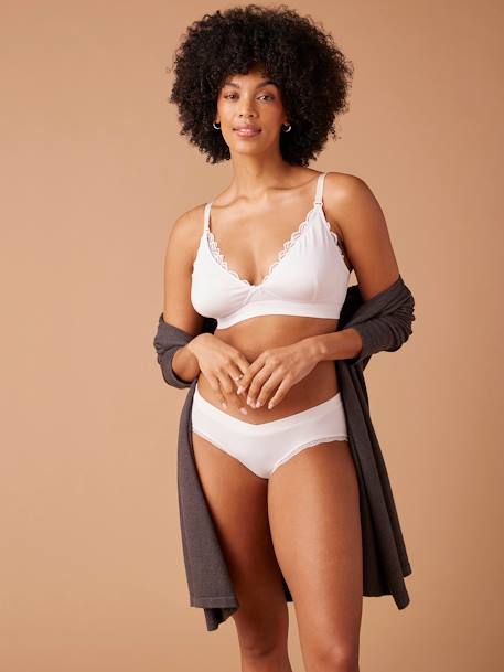 Pack of 2 Lace Bras, Maternity & Nursing Special, ENVIE DE FRAISE white 