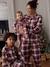 Chequered Christmas Pyjamas, Family Capsule Collection for Women chequered red 