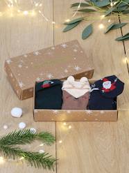 Baby-Socks & Tights-Pack of 3 Pairs of Christmas Socks for Baby Boys