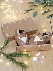 Shoes-Baby Footwear-Soft Leather Reindeer Pram Shoes for Babies