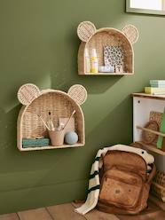 Bedroom Furniture & Storage-Storage-Pack of 2 Bear Shelves