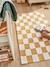 Checkerboard Rug, Achille beige 