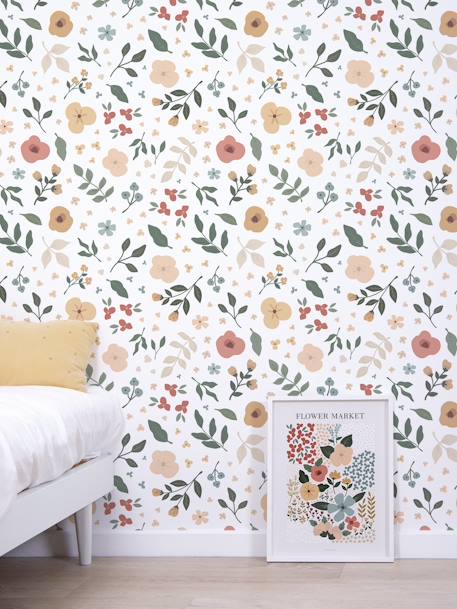 Floral Silhouettes Wallpaper, Bloem by LILIPINSO multicoloured 