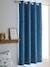 Blackout Curtain with Eyelets & Glow-in-the-Dark Planets Print Blue/Print 