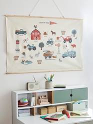 Bedding & Decor-Farm Machinery Early-Learning Chart