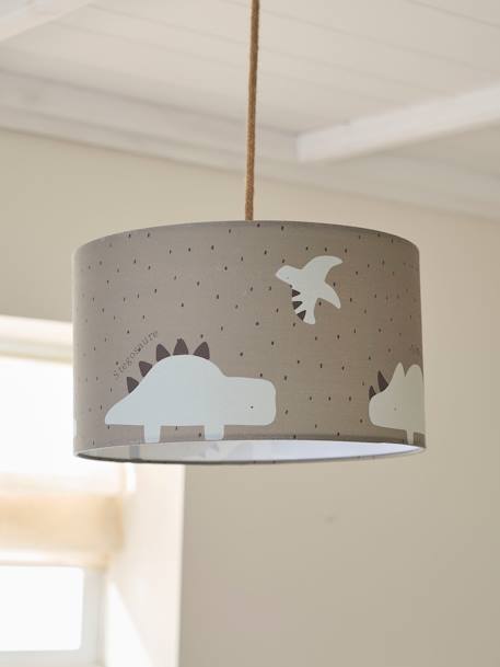 Hanging Lampshade, Little Dino khaki 