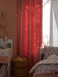 Bedding & Decor-Blackout Curtain with Eyelets & Perforated Motifs