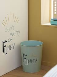 Bedding & Decor-Metal Wastepaper Bin