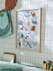 -Jungle Alphabet Frame + Poster