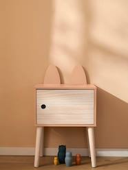 -Wooden Bedside Table, Fox