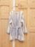 Striped Bathrobe for Children, Transat striped green+striped pink+striped violet+striped yellow 