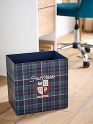 -Foldable Cardboard Bin With Patch