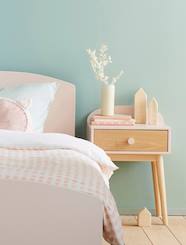 Bedroom Furniture & Storage-Furniture-Bedside Tables-Bedside Table with Pulls, Confetti Theme