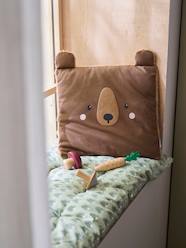 -Square Bear Cub Cushion