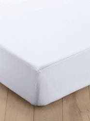 Bedroom Furniture & Storage-Bedding-Easy-to-Clean Fleece Mattress Protector