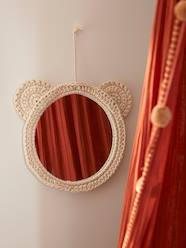 -Knitted Bear Mirror