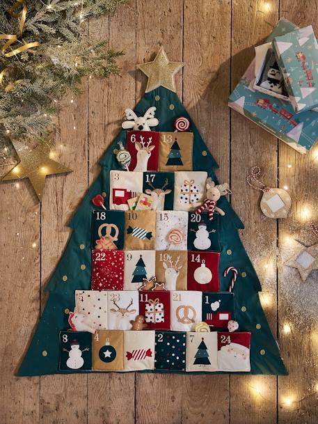 Christmas Tree Advent calendar Green/Multi 