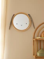 Bedding & Decor-Decoration-Rabbit Mirror in Fabric & Rattan