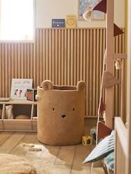 Bedroom Furniture & Storage-Storage-Storage Boxes & Baskets-Large Bear Basket in Sherpa