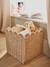 Storage Basket in Braided Cord, Scallops beige 