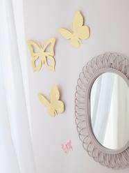 Bedding & Decor-Decoration-Wall Décor-Set of 3 Butterflies in Brass