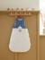 Sleeveless Baby Sleep Bag in Cotton Gauze, Pegasus Blue 