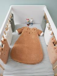 Bedding & Decor-Baby Bedding-Sleepbags-Bear Baby Sleep Bag with Removable Sleeves, GREEN FOREST