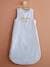 Summer Special Sleeveless Baby Sleep Bag, JOUES A BISOUS Light Grey Stripes 