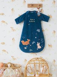 Bedding & Decor-Baby Bedding-Sleepbags-Baby Sleep Bag with Removable Sleeves, FORET ENCHANTEE