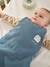 Baby Sleeping Bag with Removable Long Sleeves, Hygge grey blue 