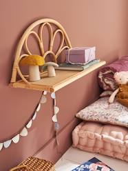 -Flower Shelf in Rattan